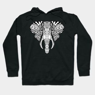 Mosaic Elephant: Vintage Hoodie